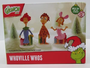 The Grinch Dr. Seuss Mini Whoville Chi è Personaggi NUOVO 2025 F2 - Foto 1 di 4
