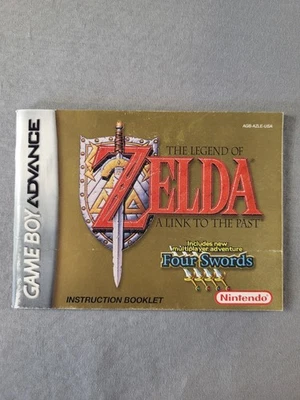 The Legend of Zelda: A Link to the Past, GBA, Manual Only! - Image 1 of 2