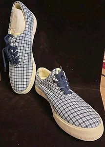 FORESTMONT II SK-VLC NV/WHITE MU PLAID POLO shoes men 13D - Picture 1 of 7
