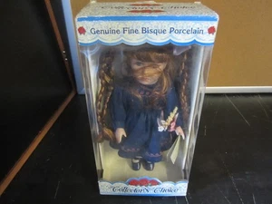 Collector's Choice echt feines Biskuitporzellan Puppe in OVP - Bild 1 von 5