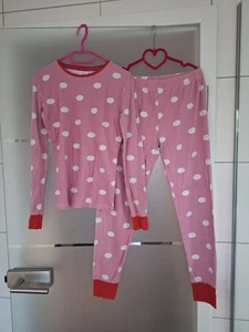 Mini Boden girl Schlafi rosa weiße Punkte Gr. 158 mega süß ! - Bild 1 von 4
