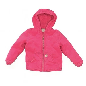 Carhartt Jacket Girls 4T Pink Coat - Picture 1 of 7
