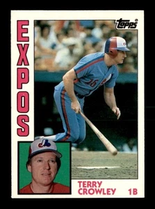 1984 Topps Tiffany #732 Terry Crowley NM/NM+ X3391206 - Picture 1 of 3