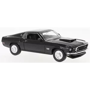 Welly 24067K Ford Mustang Boss 429 Nero 1969 1/24 - Foto 1 di 1