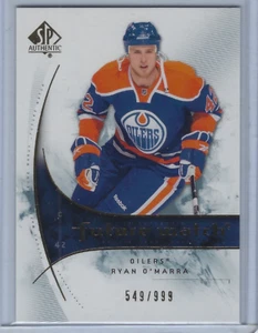 RYAN O'MARRA 2009-10 SP AUTHENTIC FUTURE WATCH ROOKIE /999 - Picture 1 of 1