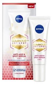 Nivea Luminous 630 Anti-Spot 2-in-1 Anti-Age & Spot Serum Face Skin 10 ml. - Picture 1 of 3