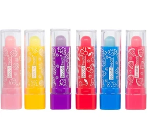 Beauty Treats Fruitylicious Lip Balm Set 6PC Girls Kids Women