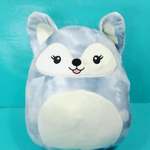 Squishmallow Faldette Fox Cloudy Sky Blue White Plush Stuffed Animal New 12"  - Picture 1 of 7