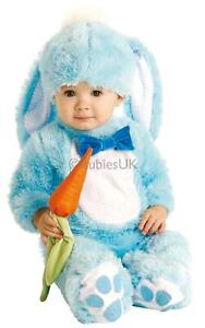 Babies Rabbit All in One Costume (Blue) Age 6-12 Months NEW in Packaging