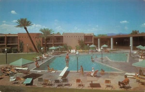 Ramada's Scottsdale Inn Bathing Poolside Scottsdale, AZ Vtg 1950's Postcard - Picture 1 of 2