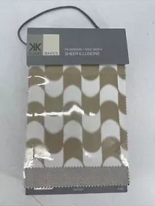 KRAVET Basics FR Window/ Wide Width Sheer Illusions Sample Book #1839 - Picture 1 of 9