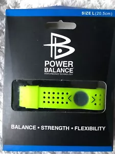Bracciale Power Balance Foro Forato. Medio 19 cm. Verde - Foto 1 di 4