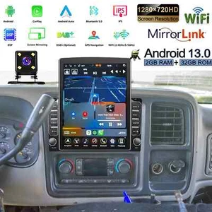 For Chevrolet Silverado 2003-2006 9.7" Android 13 Navi Apple Carplay Car Radio - Imagen 1 de 13