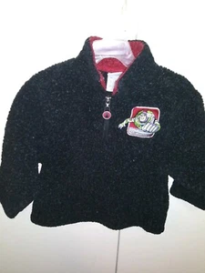 Buzz Lightyear Toy Story 4 Disney Store Jacket Kids Size Fleece Boys Sherpa - Picture 1 of 1