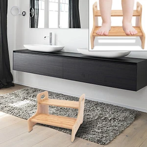 2-storey Stool Elderly / Child High Beds Stool Stair Ladder Stool Home Benches - Picture 1 of 15