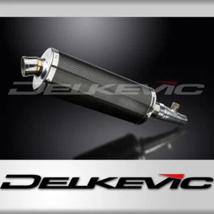 HONDA FJS600 FJS400 SILVERWING 2002-14 350mm CARBON BSAU SILENCER EXHAUST KIT - Picture 1 of 4