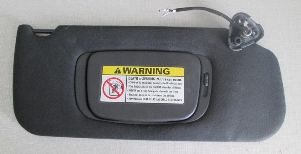 00-02 LINCOLN LS PASAJERO DERECHO Gris Oscuro Carbón VISERA DE SOL OEM TL8051 V99552 Foto 1 de 3