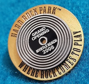 Disco de vinilo 3D Myrtle Beach Park Grand Opening 2008 Hard Rock Café PIN LE - Imagen 1 de 1