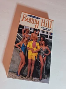 Benny Hill - Golden Grins (VHS, 2002) Sealed BRAND NEW MORE INFO BELOW - Picture 1 of 11