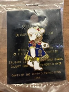 Calgary 1988 Hidy Mascot Olympic Pin - Picture 1 of 1