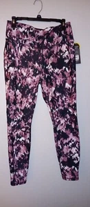Womens Maroon Multi Athletic Works Active Leggins Sz 12-14 - Picture 1 of 4