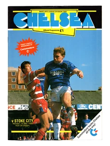 Chelsea v Stoke City 1988-1989 Division Two 1.5.1989 - Bild 1 von 1