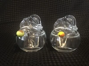 Vintage Set Deckelglas Marmelade Gelee mit Glaslöffeln Ketchup Senf Gewürze - Bild 1 von 20