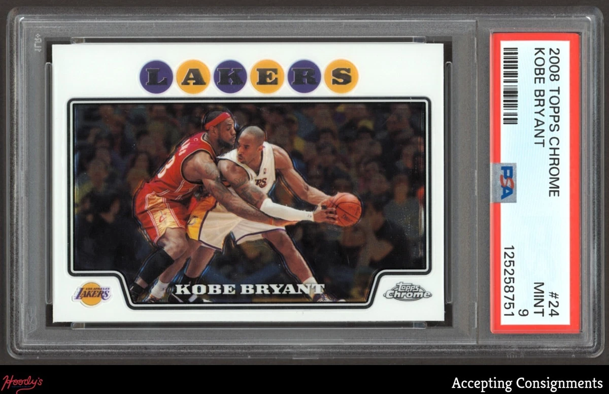 Topps Kobe Bryant Basketball 2008-09 Season Sports Trading Cards