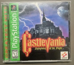 Castlevania: Symphony of the Night Greatest Hits Sony PlayStation 1, 1997 Konami - Foto 1 di 8