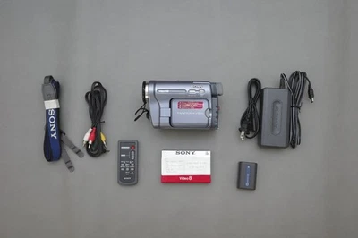 Sony Handycam Hi-8 Analog Camcorder CCD-TRV228E S Video Tape or TAPELESS SETUP - Image 1 of 4
