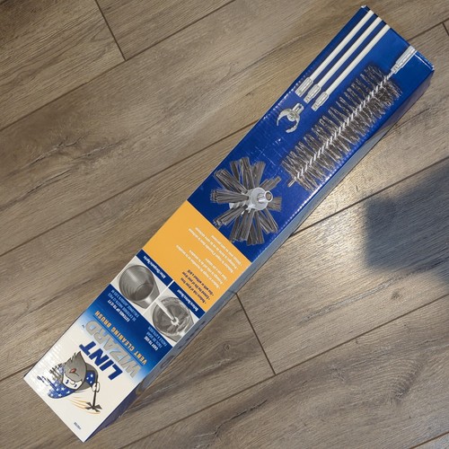 60768 Lint Wizard Large Duct Dryer Vent Cleaning Kit NEW | eBay