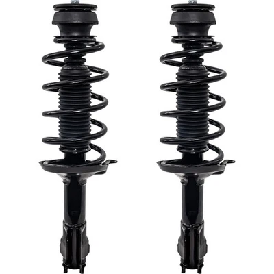 Par de puntales completamente cargados juego de 2 delanteros lado conductor y pasajero para VW izquierda derecha Foto 1 de 4