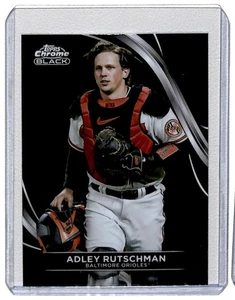 2024 Topps Chrome Black Adley Rutschman Baltimore Orioles #4 - Picture 1 of 2