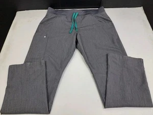 Figs Kade Technical Collection Scrub Pants Womens Grey Large T21004 #7146 - Picture 1 of 8