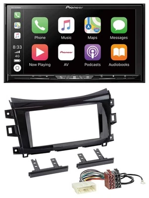 Pioneer 2DIN MP3 USB DAB DVD Bluetooth Autoradio für Nissan Navara (ab 16) - Bild 1 von 4