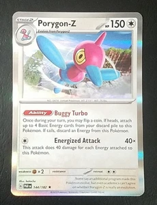 PORYGON-Z 144/182, HOLO, POKEMON CARD (NM) - Picture 1 of 3