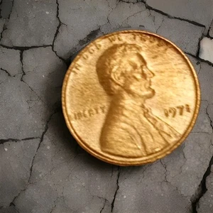 1971 No Mint Mark Error Planchet Lincoln Memorial Cent See Pics. - Picture 1 of 18