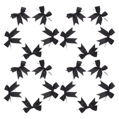  50pcs Premade Ribbon Bows Twist Tie For Candy Packaging Christmas Halloween - Image 1 of 4