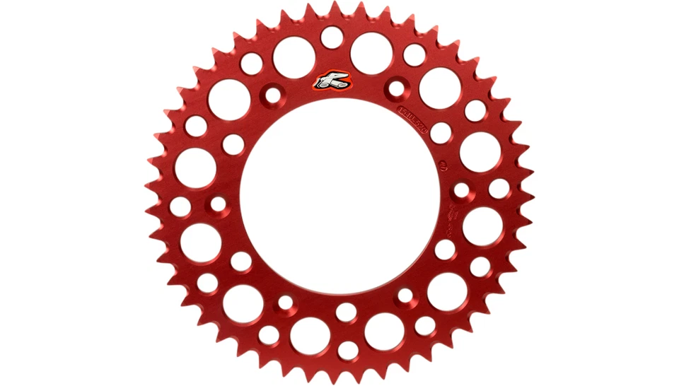 Renthal 189U-420-55GRRD Ultralight Rear Sprocket - Red - 55T for Honda - Image 1 of 1