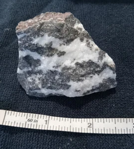 Zebra Stone From North America For Rock Mineral Collection Lapidary Cabbing - Picture 1 of 1