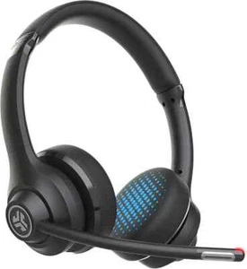 JLAB Go Work Pop Wireless Or Wired On-Ear Headset - BLACK - VAT Included - Afbeelding 1 van 4