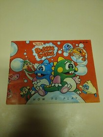 Bubble Bobble NES Nintendo Original Instruction Manual Booklet Only