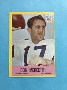 1967 Philadelphia #57 Don Meredith EX+