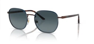 Óculos de Sol Masculino Persol 0PO1015SJ 1127S3 Marrom-azul/azul polarizado oval 54mm - Imagem 1 de 4