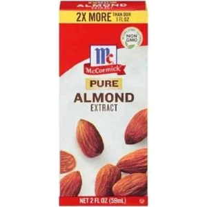 McCormick Pure Almond Extract - Bonus Size - 2 ozs. - Pack of (6) - Sealed & New - Picture 1 of 1