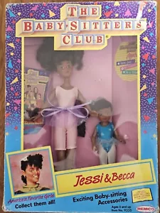 Vintage 1991 Remco Babysitters Club Jessi & Becca African American Dolls - Picture 1 of 10