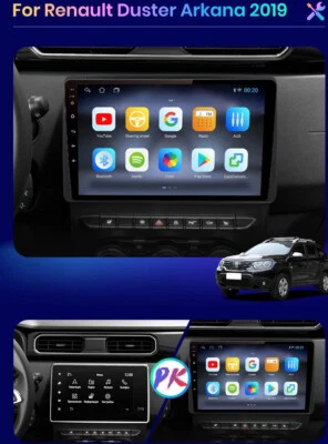 Duster  Arkana 2019 - 2021 2 Din Android Auto CarPlay Wireless 1GB RAM 32GB ROM - Immagine 1 di 4
