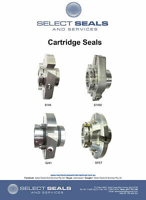 120.6MM (4.74 )  Cartridge Mechanical Shaft Seal S145 Single Cartridge Pump Seal • 5,267.50£