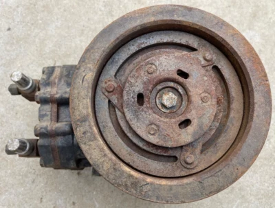 COMPRESSOR DE AR FORD THUNDERBIRD LINCOLN MUSTANG AC C3SA-2875-A2 1963-1968 FABRICANTE DE EQUIPAMENTO ORIGINAL 11 - Imagem 1 de 4