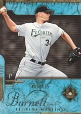 2005 Upper Deck Ultimate Collection Baseball #1 A.J. Burnett 405/475